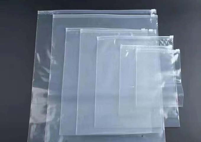 PE高透明拉链袋型号